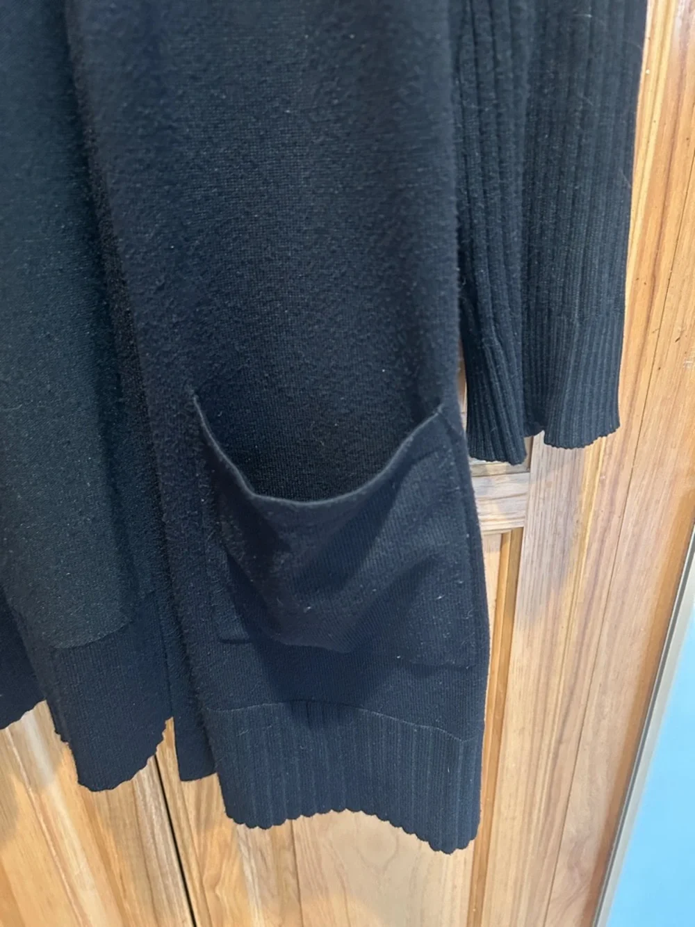 Nine West classic black cardigan with two front pockets - Picture 7 of 7
